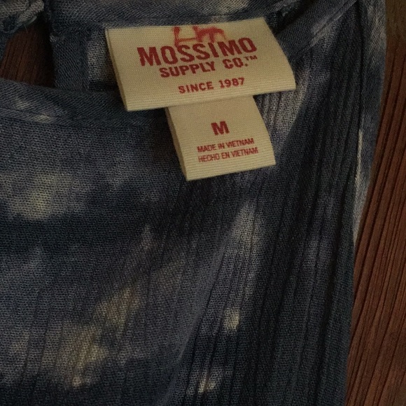 Blue and White Flowy Dress - Picture 2 of 3